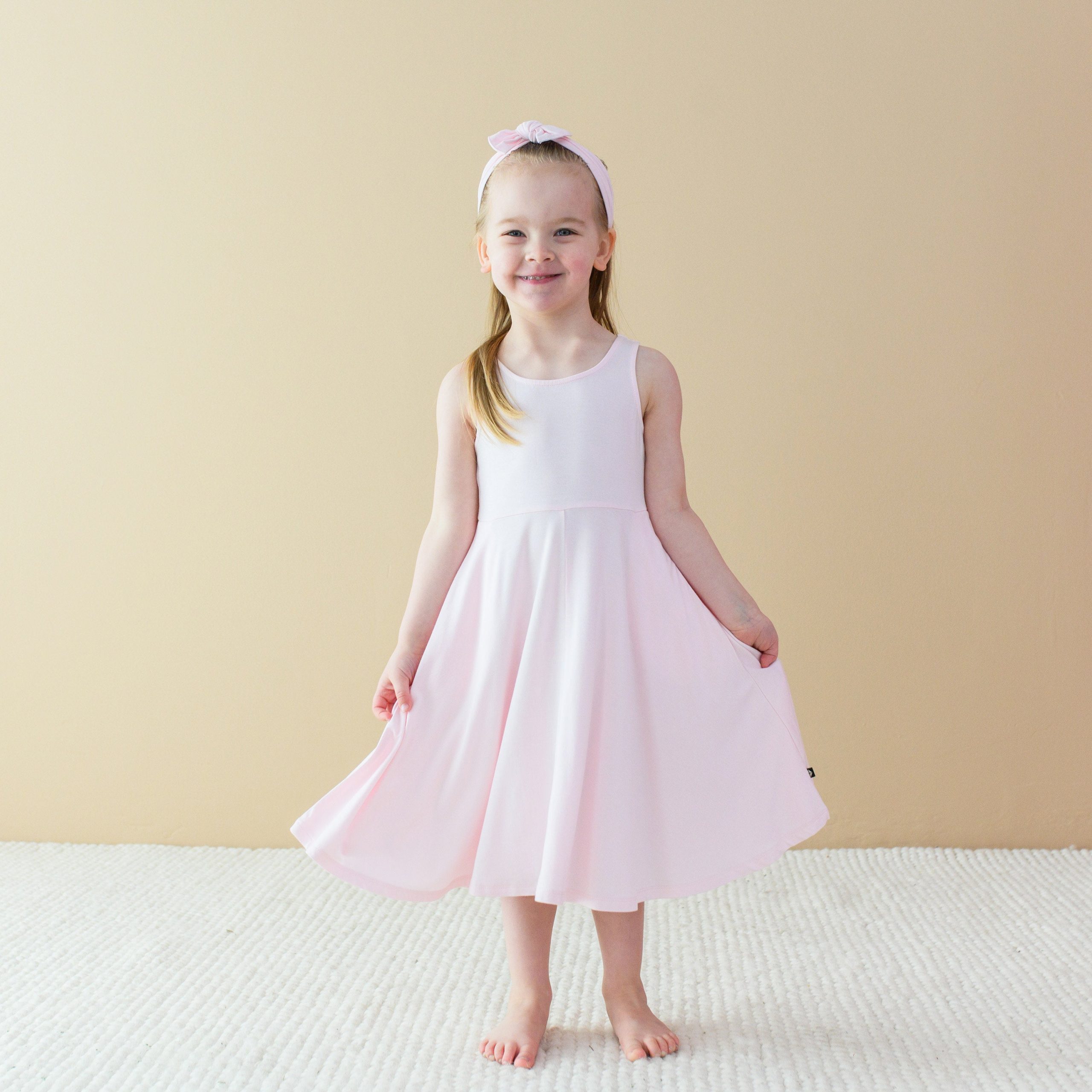 Tank Twirl Dress in Sakura - Image 3