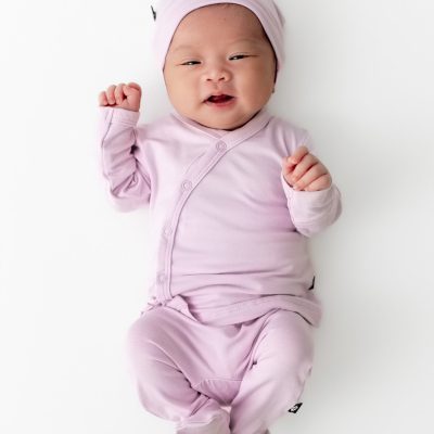 Take Me Home Set with Cap in Thistle