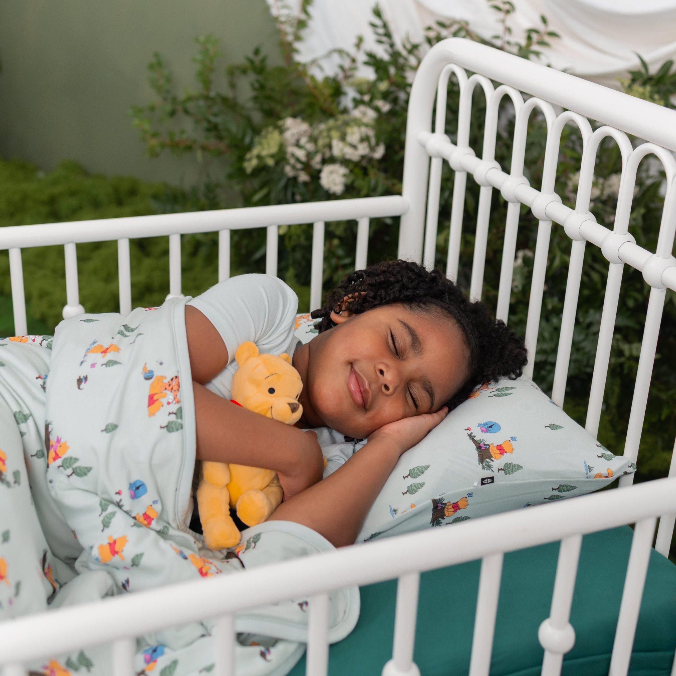 Toddler Blanket in Winnie the Pooh Hundred Acre Wood 1.0 - Image 2