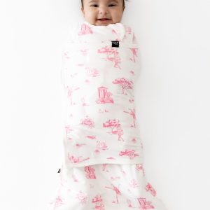 Sleep Bag Swaddler in Toile Ballet 1.0