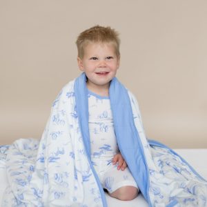 Youth Blanket in Toile Safari 1.0