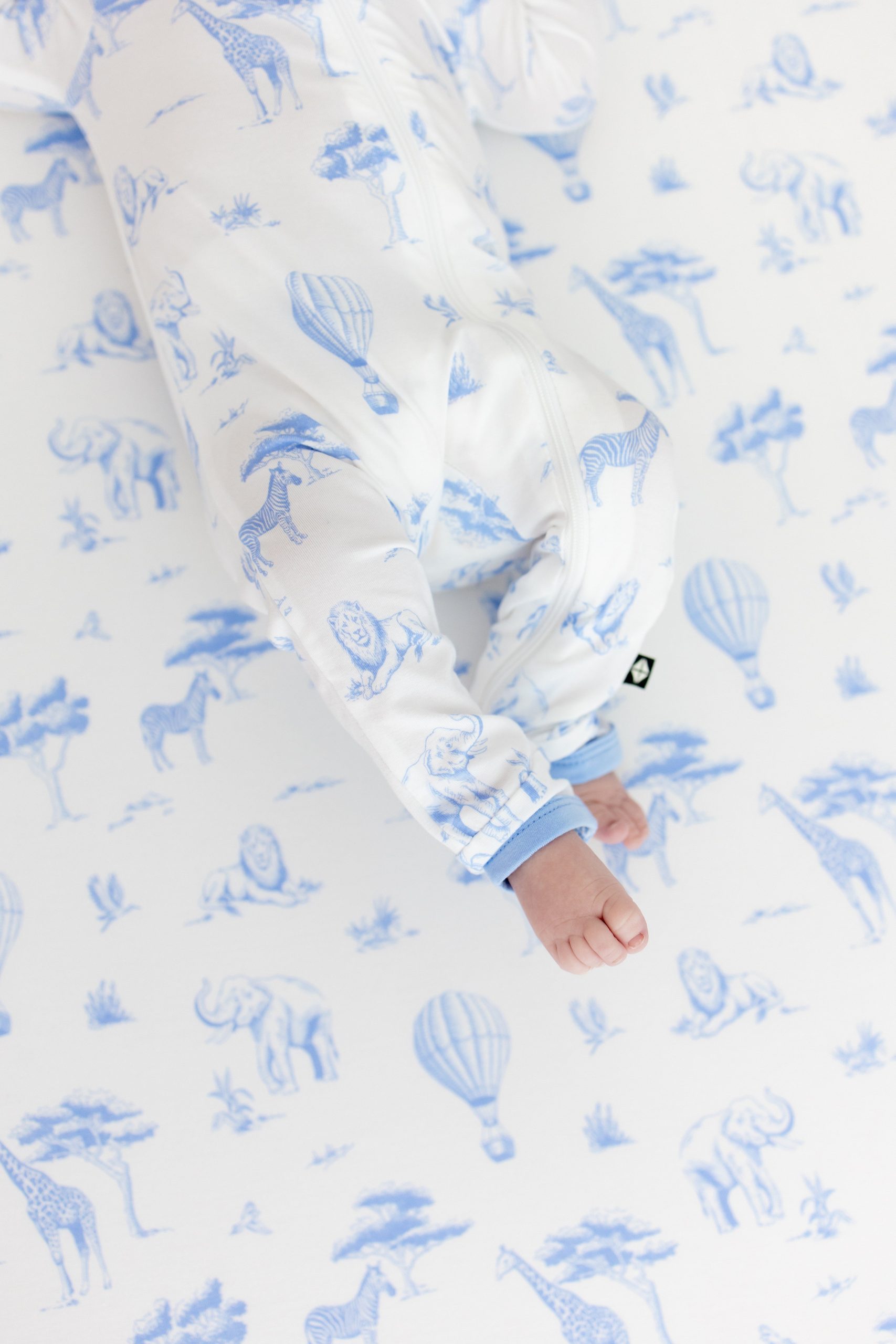 Zippered Romper in Toile Safari - Image 4