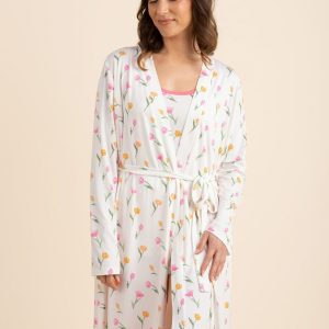 Women's Lounge Robe in Tulip
