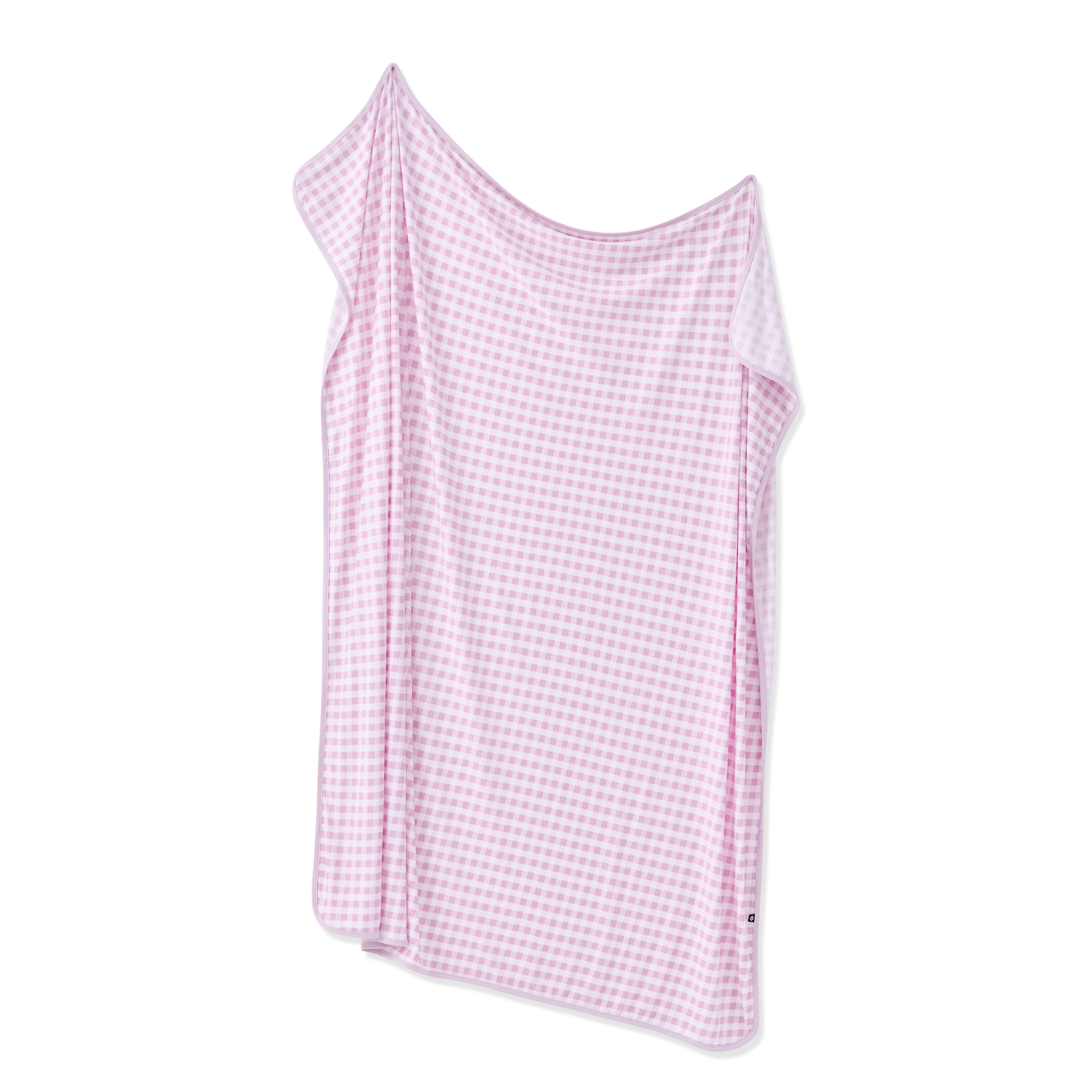Swaddle Blanket in Gingham Thistle - Image 2