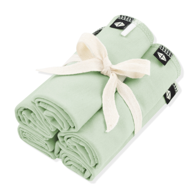 Washcloth 5-Pack in Basil