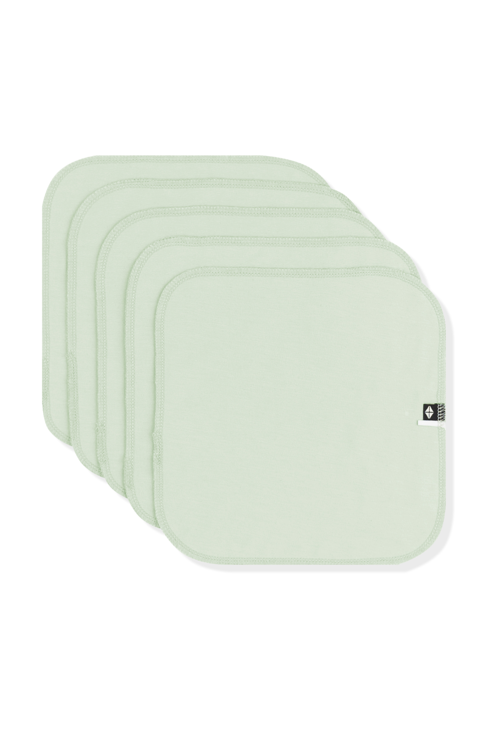 Washcloth 5-Pack in Basil - Image 2