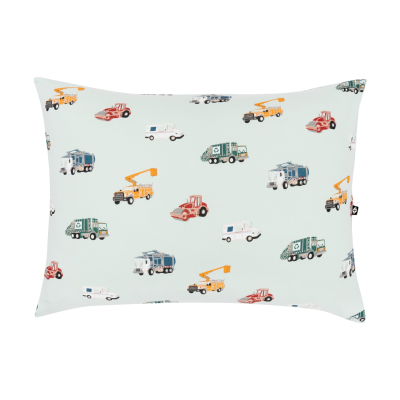 Toddler Pillowcase in City Vehicles