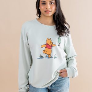 Women's Sweatshirt in Winnie the Pooh on Dew