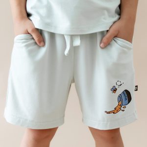 Drawstring Short in Winnie the Pooh on Dew