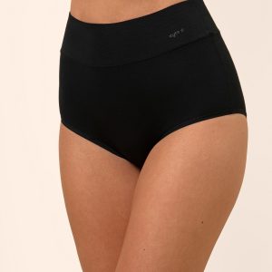 Women's High-Waisted Brief in Midnight
