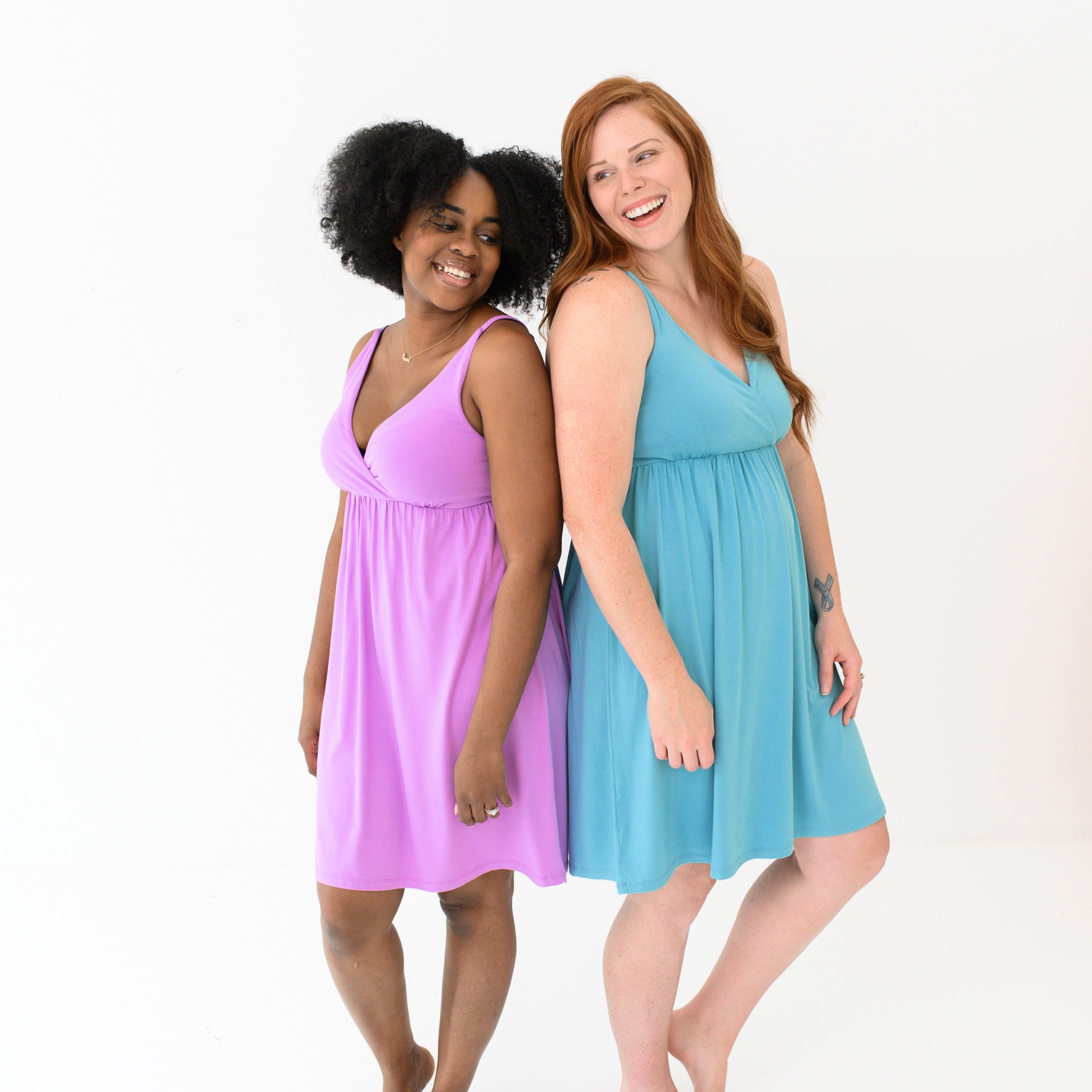 Women's Nightgown in Poi - Image 3