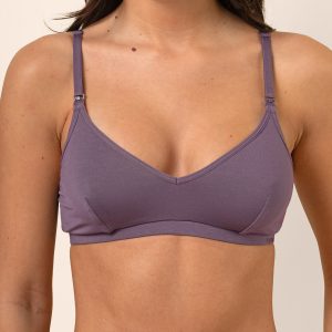 Women's Nursing Bra in Currant