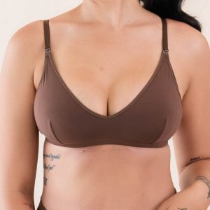 Women's Nursing Bra in Toffee
