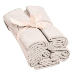 Washcloth 5-Pack in Oat