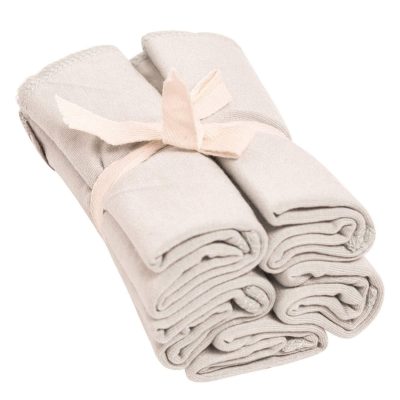 Washcloth 5-Pack in Oat