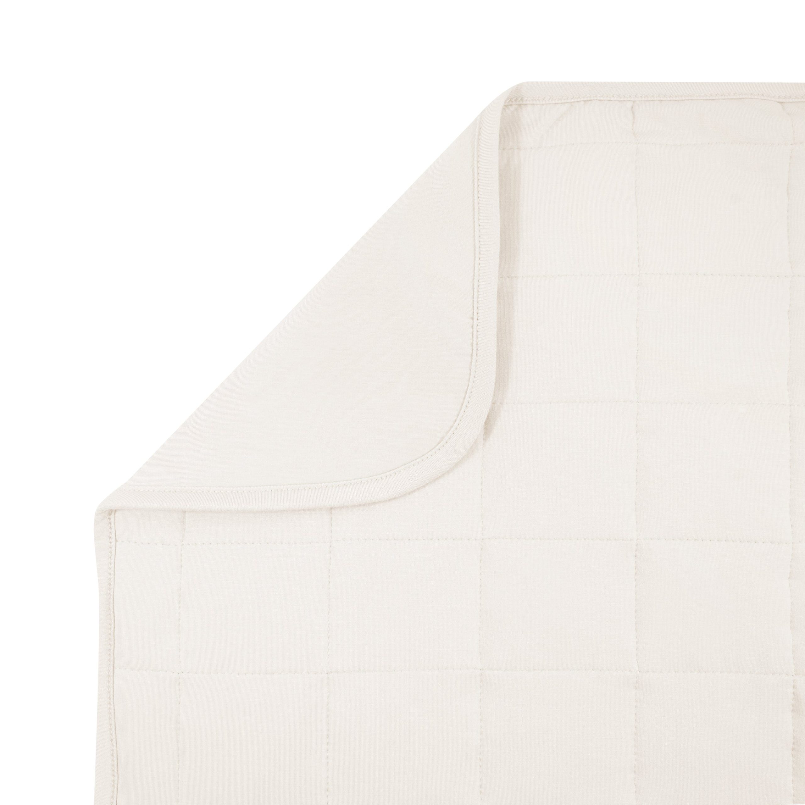 Adult Quilted Blanket in Oat 1.0 - Image 3