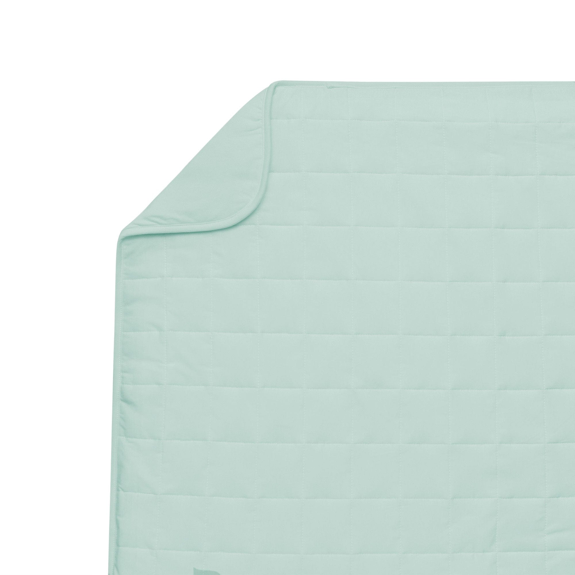 Adult Quilted Blanket in Sage 2.5 - Image 4