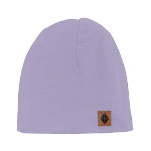 Bamboo Jersey Beanie in Taro