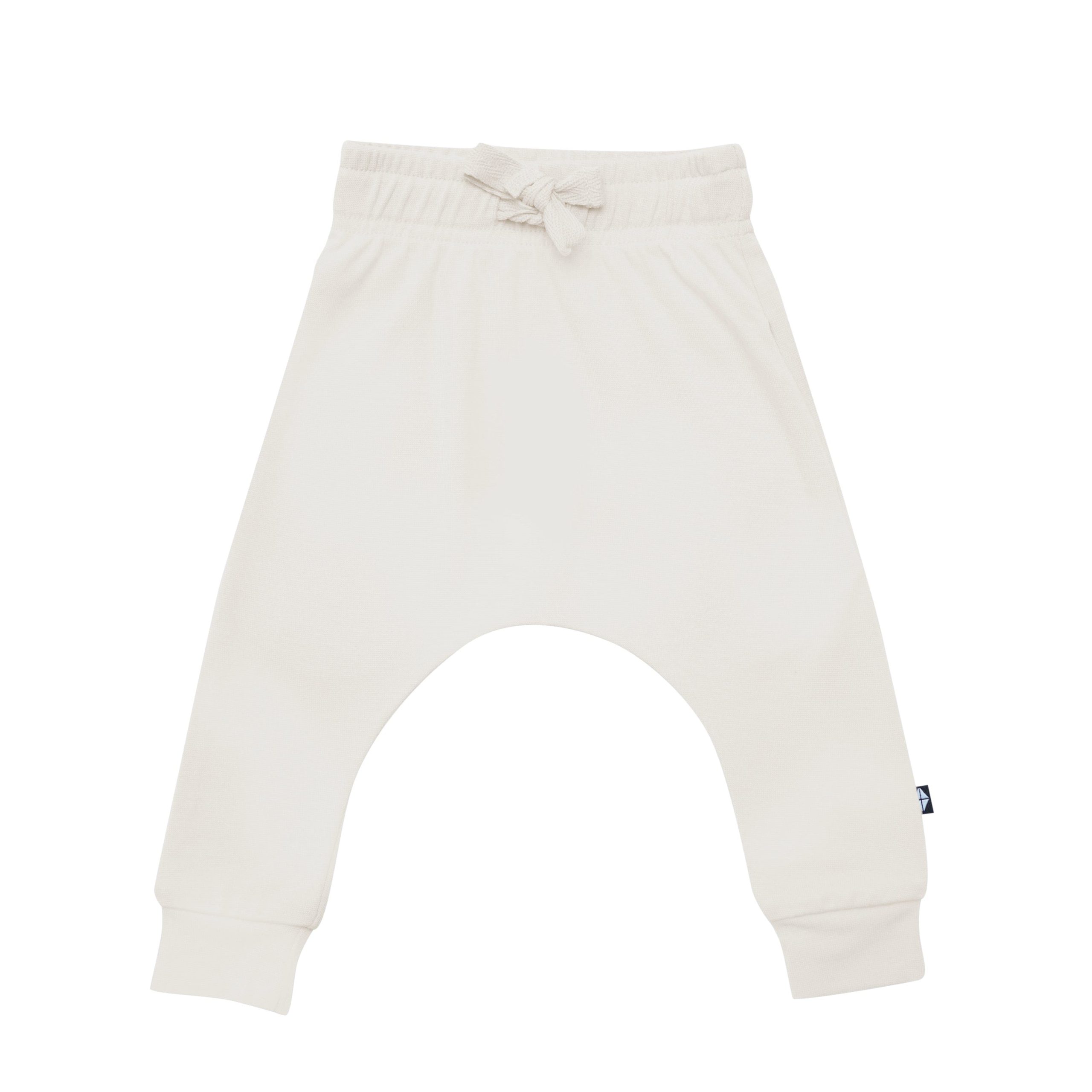 Bamboo Jersey Harem Pants in Oat - Image 2