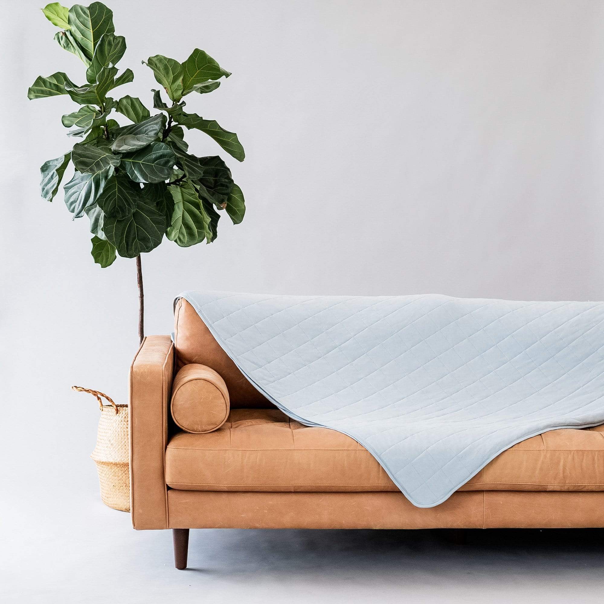 Adult Quilted Blanket in Fog 1.0 - Image 3
