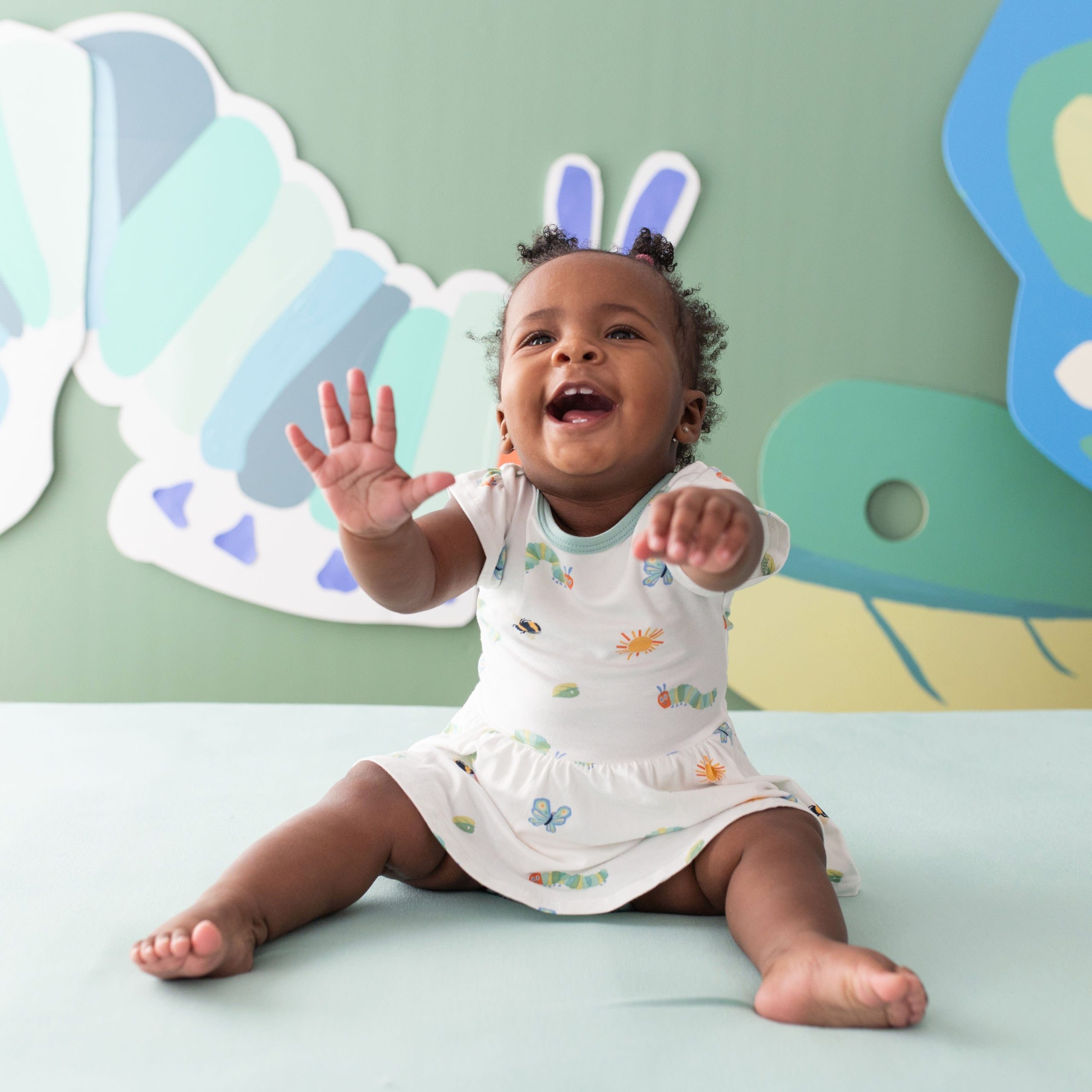 Twirl Bodysuit Dress in The Very Hungry Caterpillar and Friends - Image 3