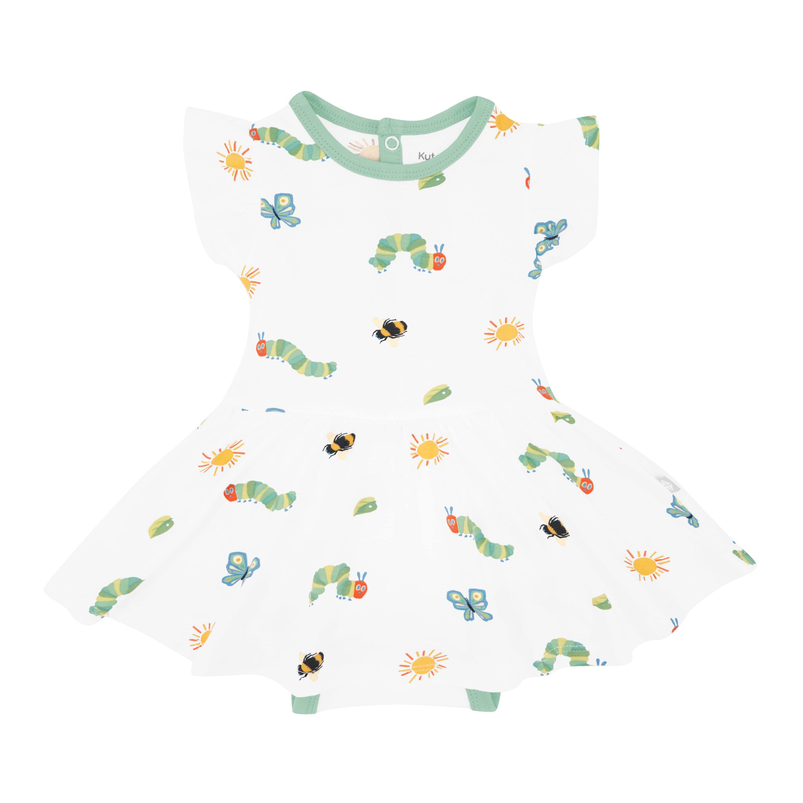 Twirl Bodysuit Dress in The Very Hungry Caterpillar and Friends - Image 2