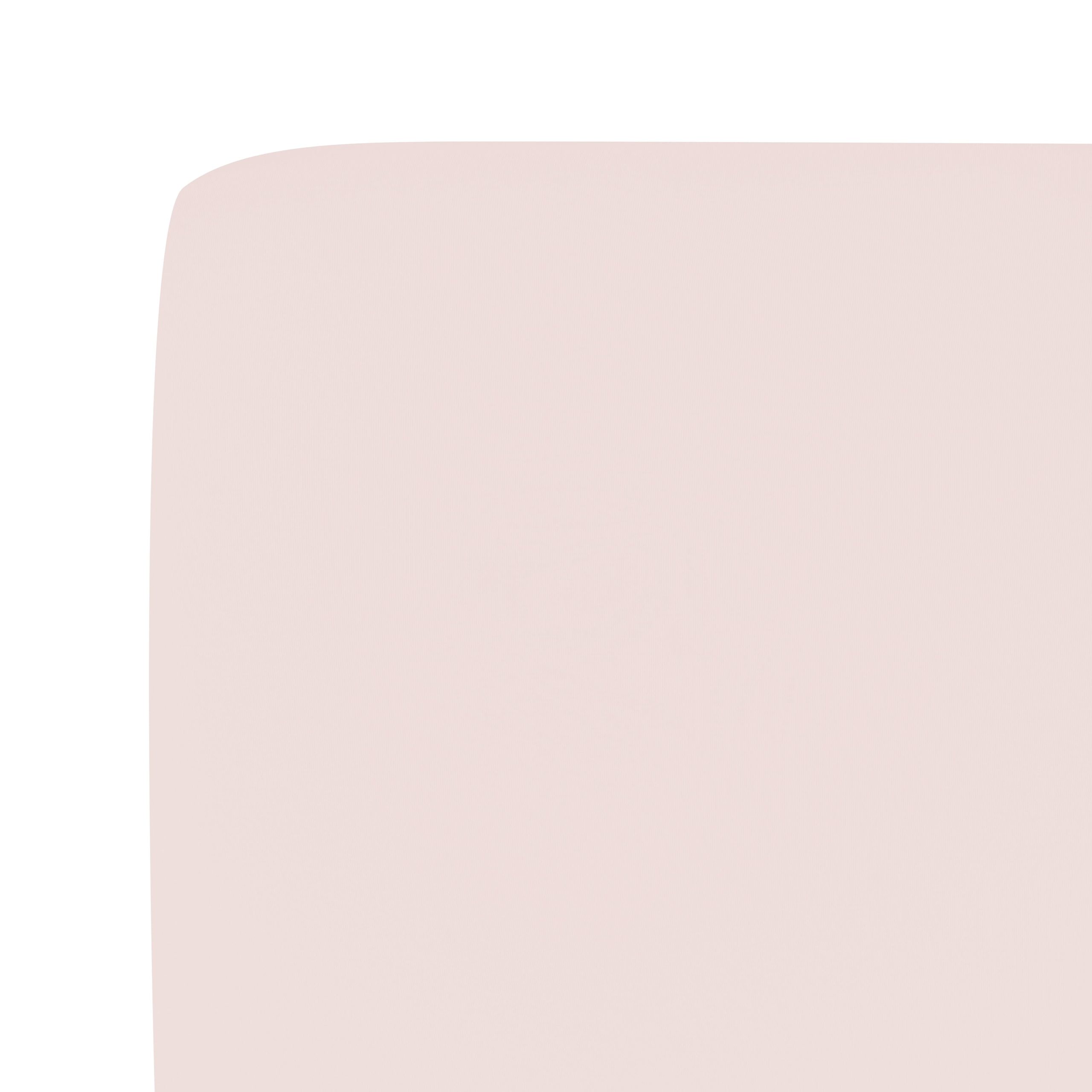 Crib Sheet in Blush - Image 4