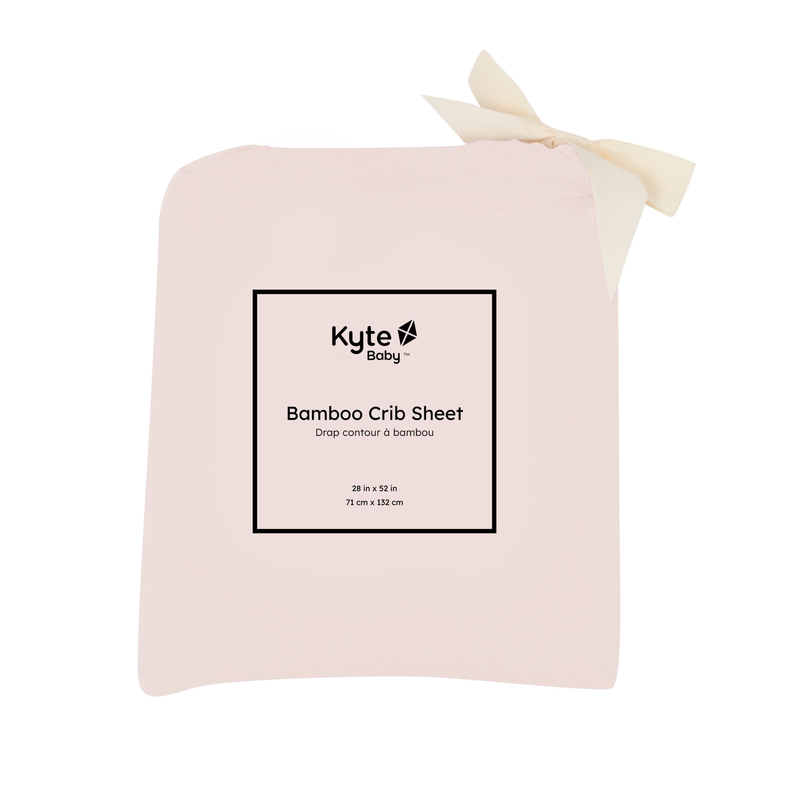 Crib Sheet in Blush - Image 5
