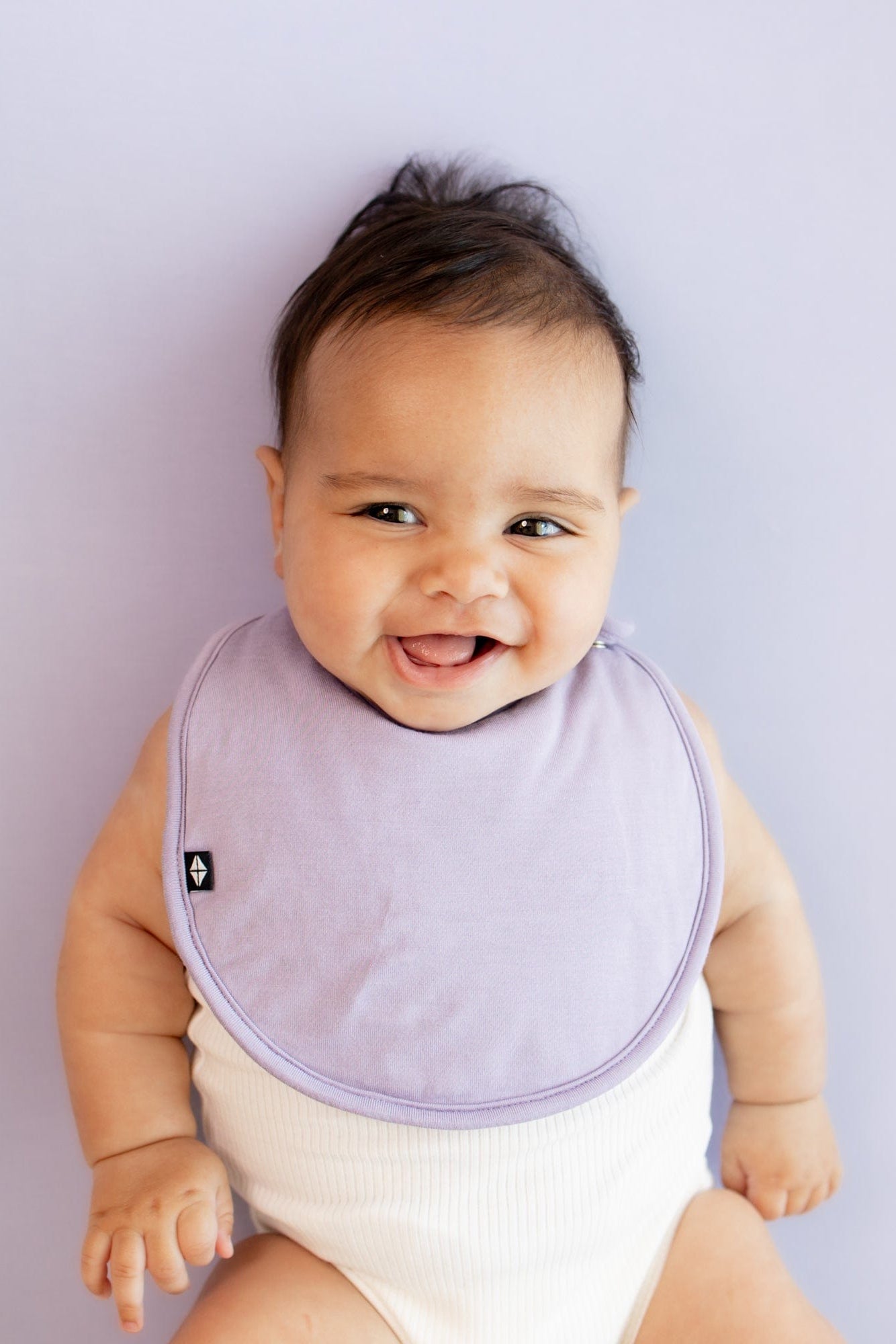 Cushy Bib in Taro - Image 3
