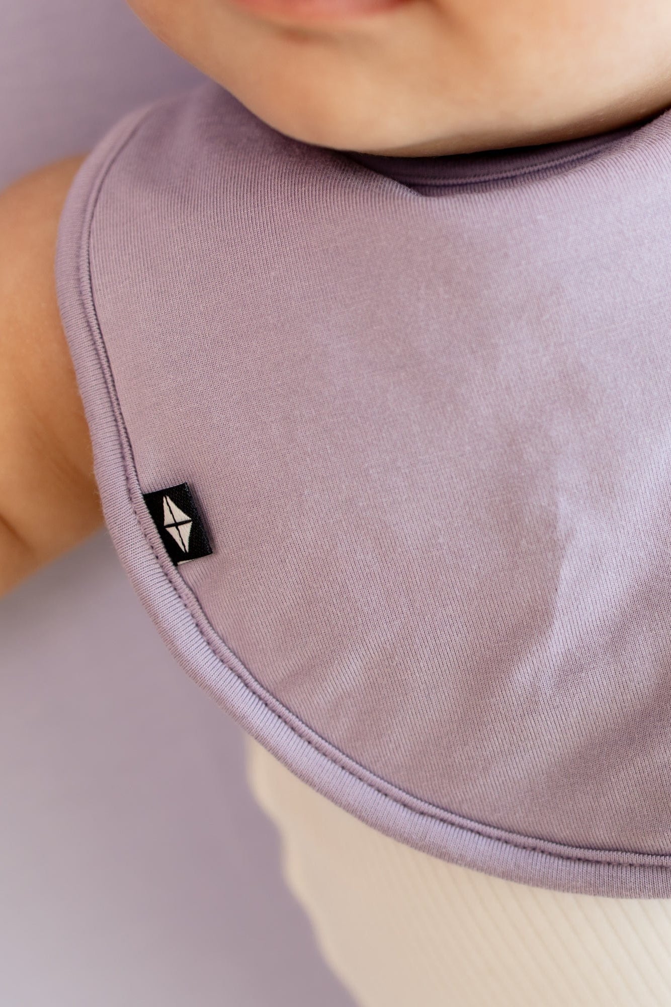 Cushy Bib in Taro - Image 4