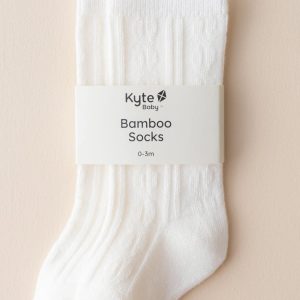 Knee High Socks in Cloud
