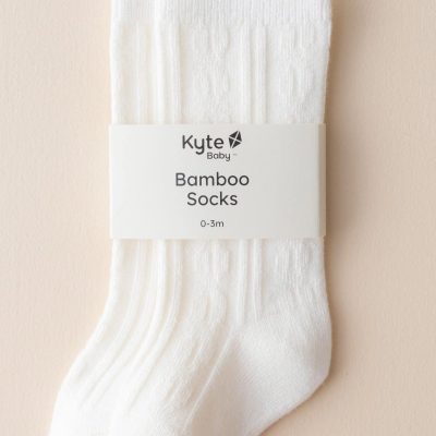 Knee High Socks in Cloud