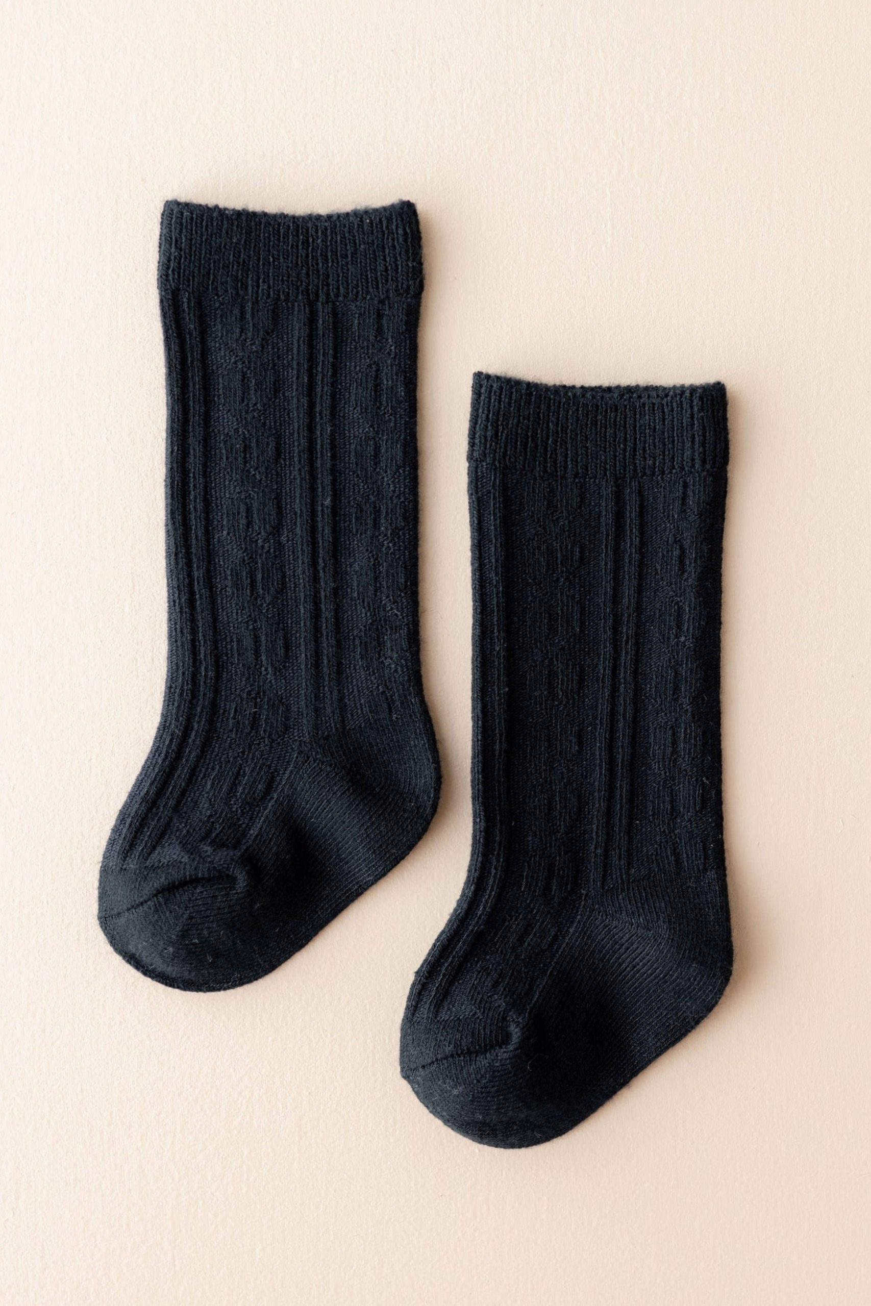 Knee High Socks in Midnight - Image 3