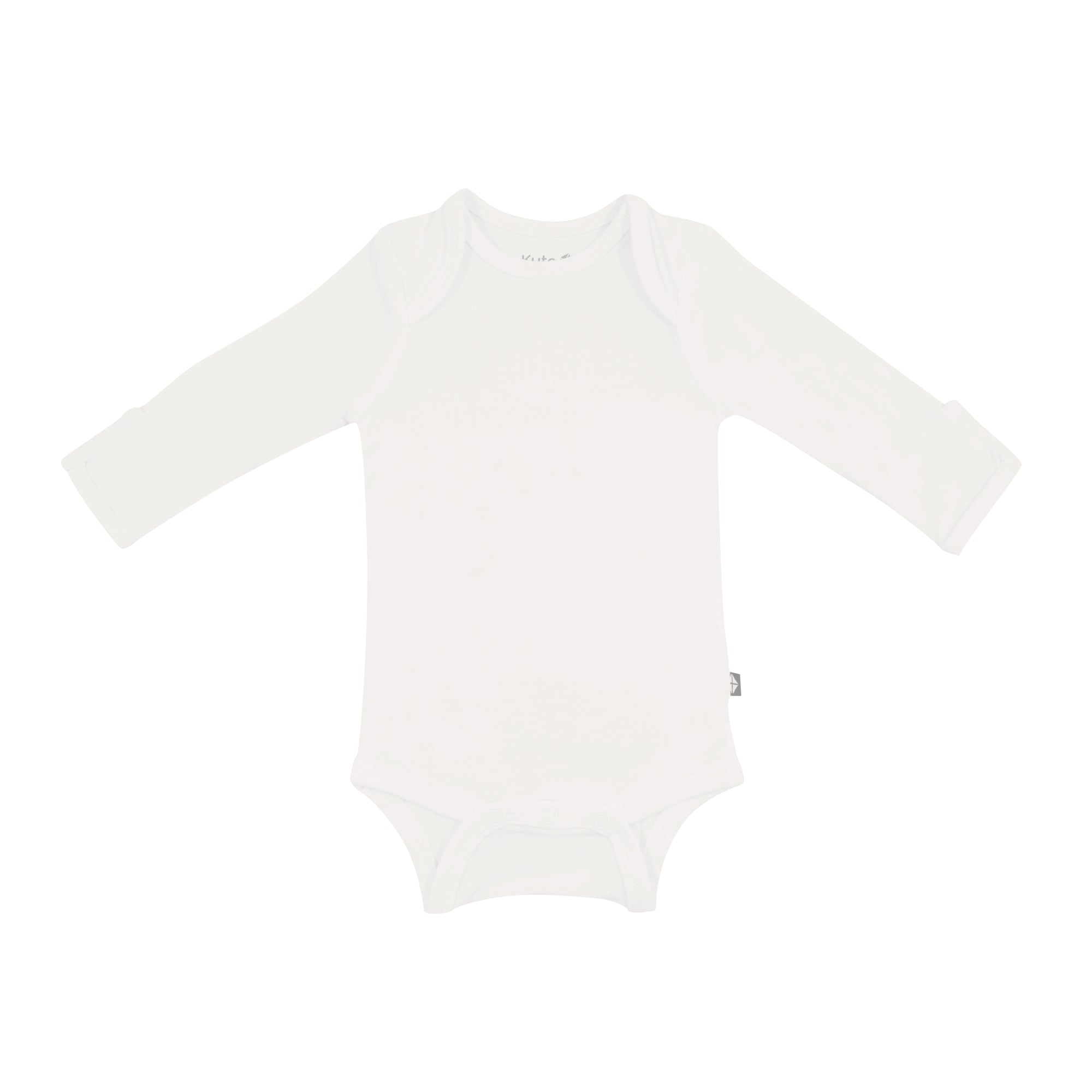 Long Sleeve Bodysuit in Cloud - Image 2