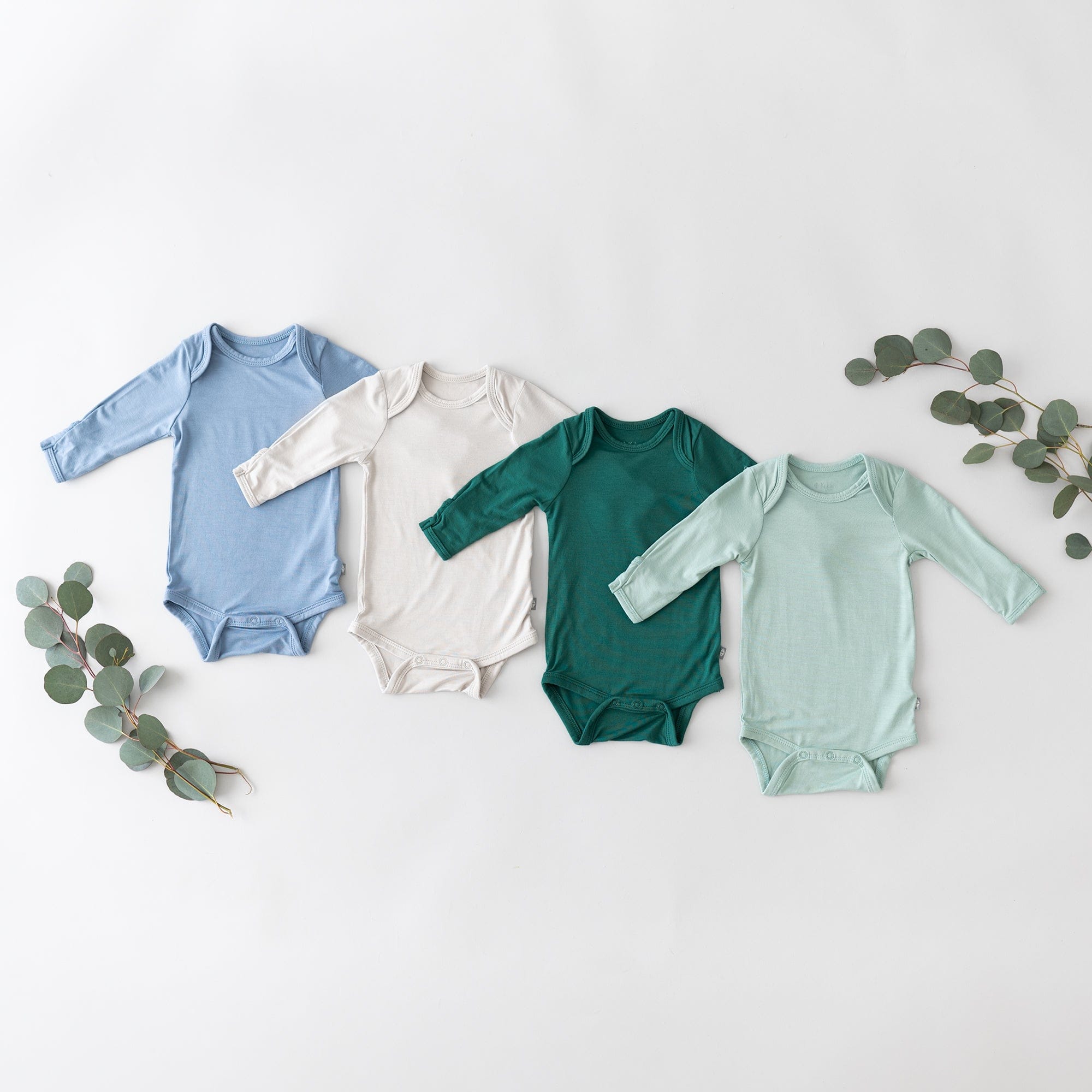 Long Sleeve Bodysuit in Sage - Image 4