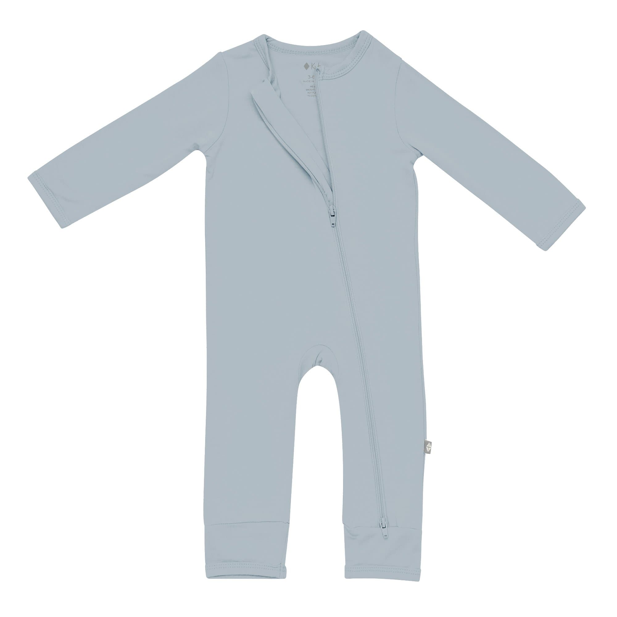 Zippered Romper in Fog - Image 5