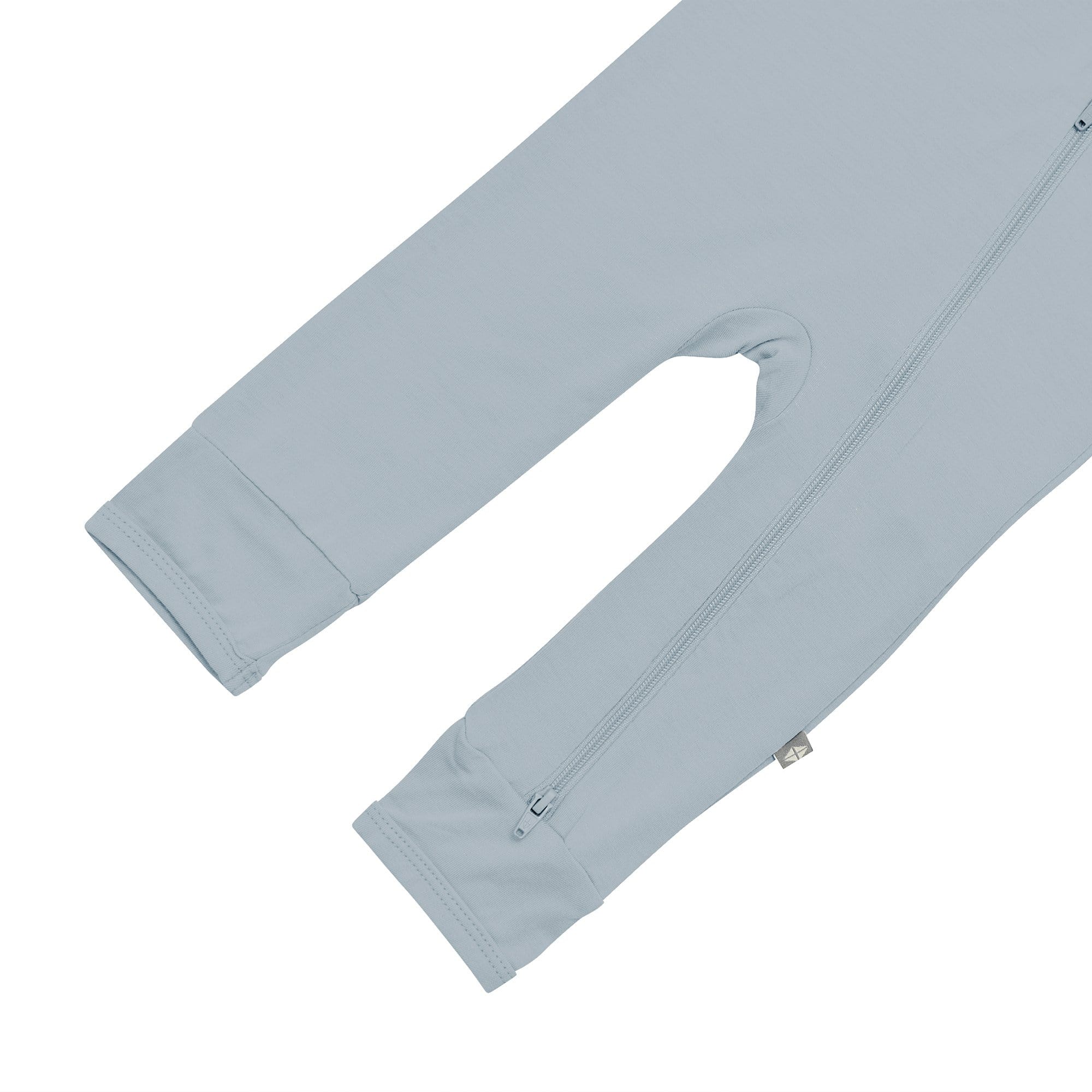 Zippered Romper in Fog - Image 7