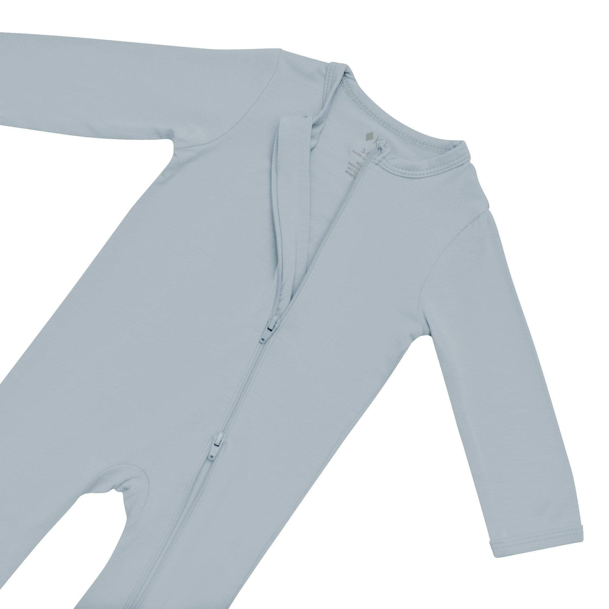 Zippered Romper in Fog - Image 6