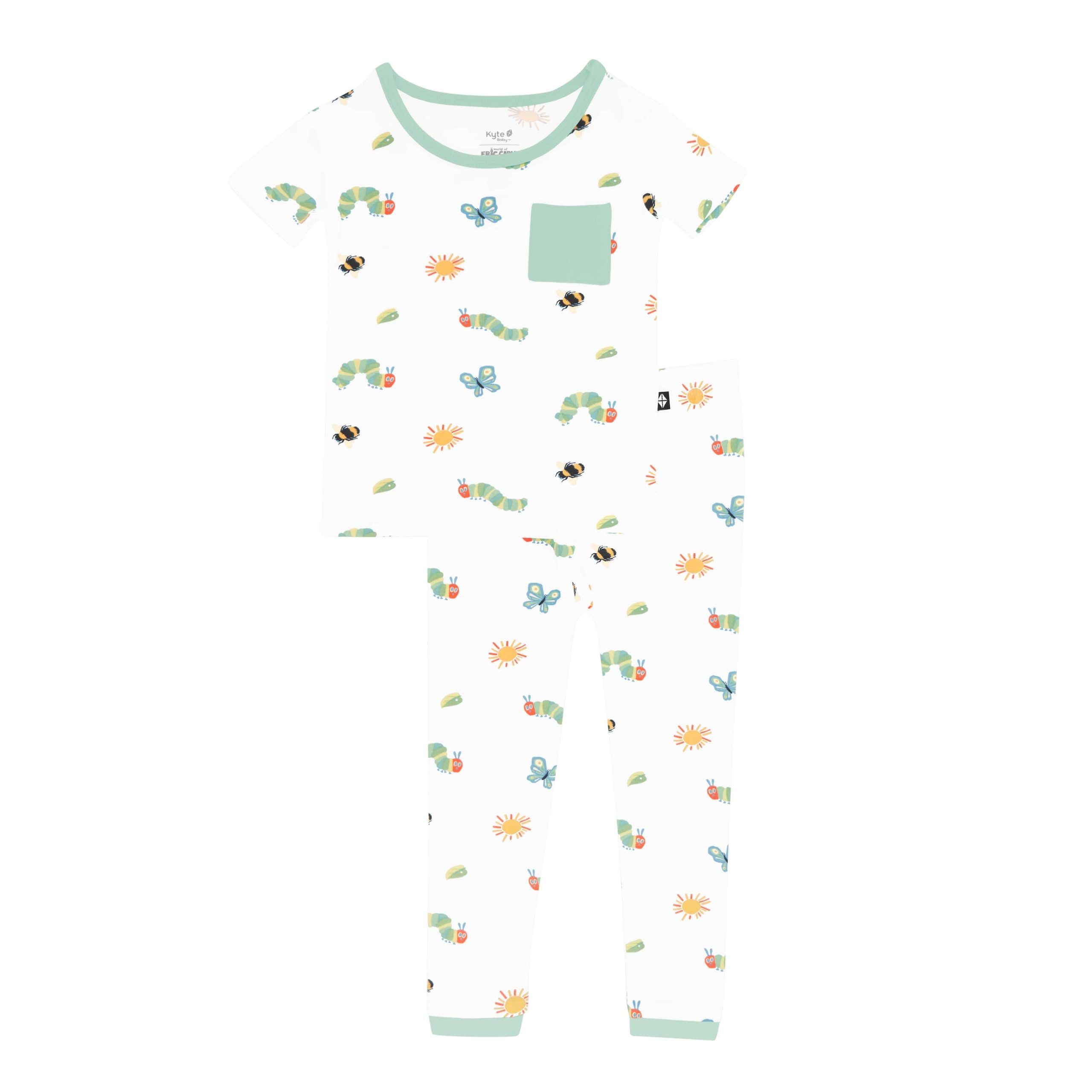 Short Sleeve with Pants Pajamas in The Very Hungry Caterpillar and Friends - Image 2