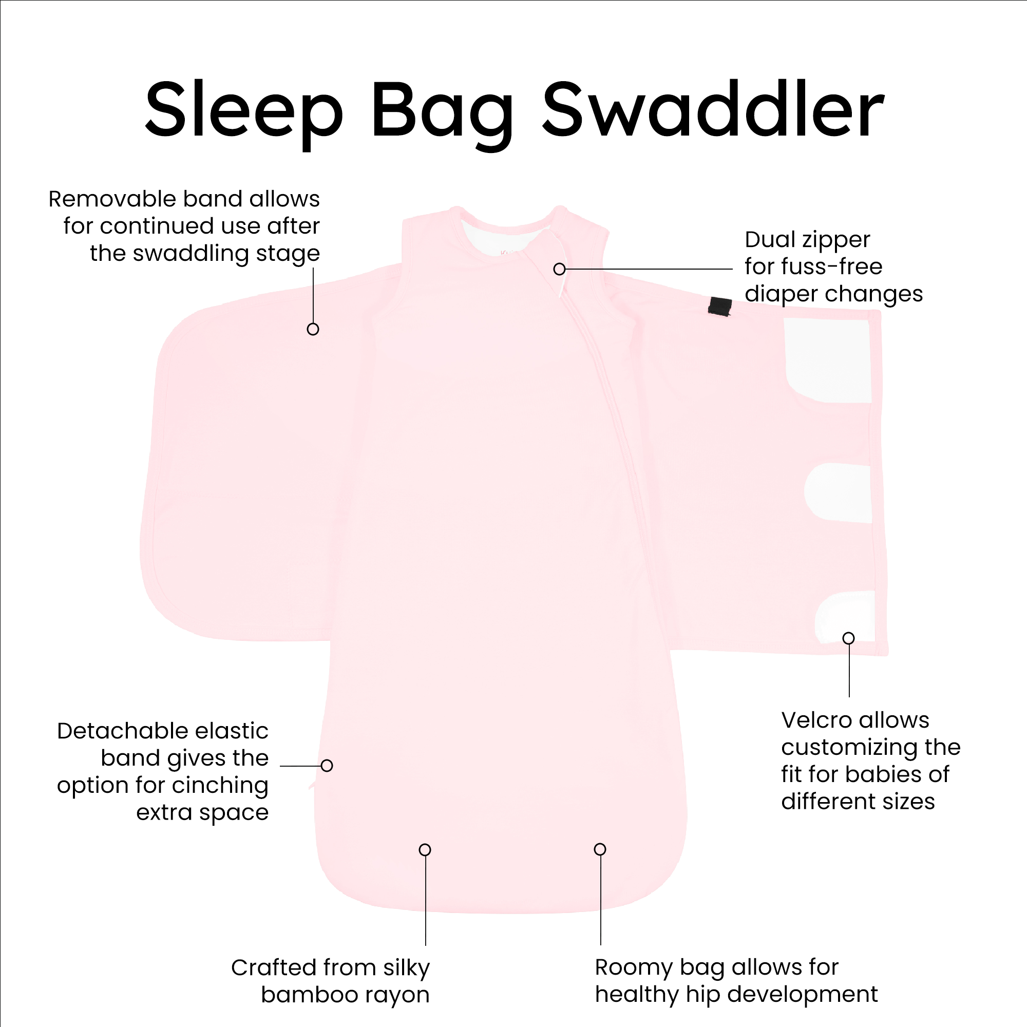 Sleep Bag Swaddler in Sakura 1.0 - Image 8