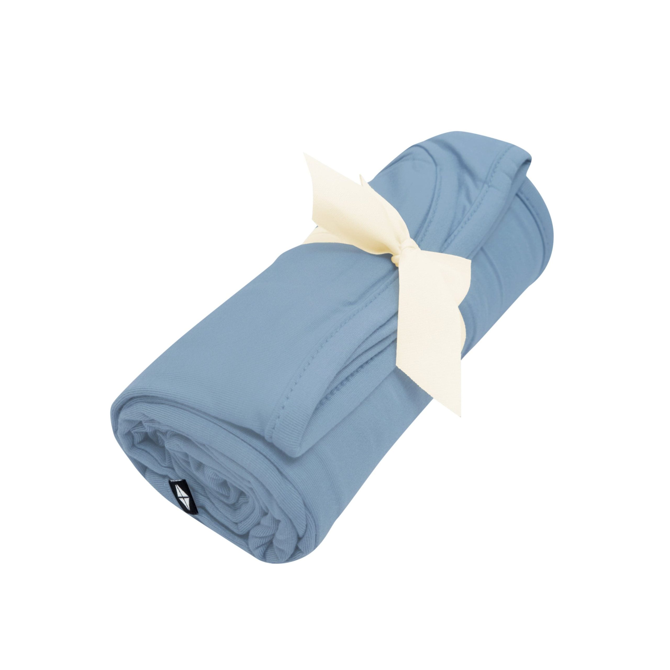 Swaddle Blanket in Slate - Image 3
