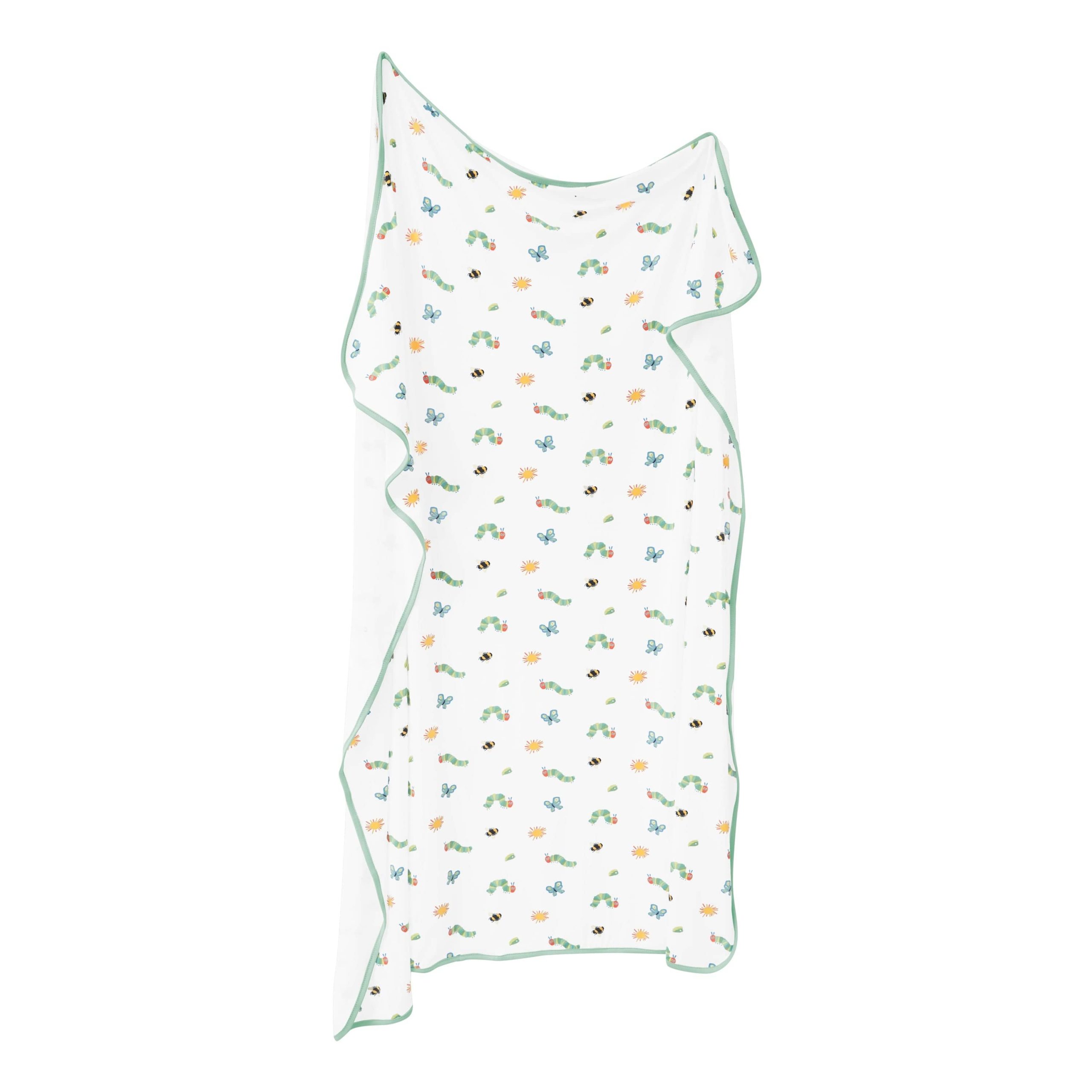 Swaddle Blanket in The Very Hungry Caterpillar and Friends