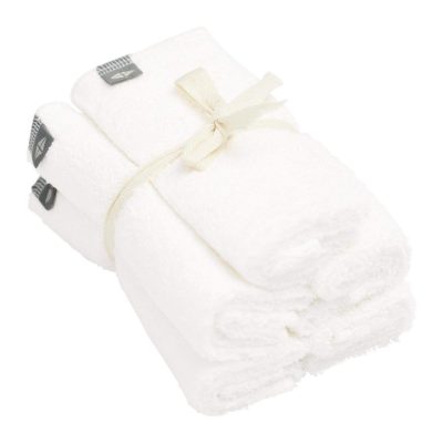 Terry Washcloth 5-Pack in Cloud