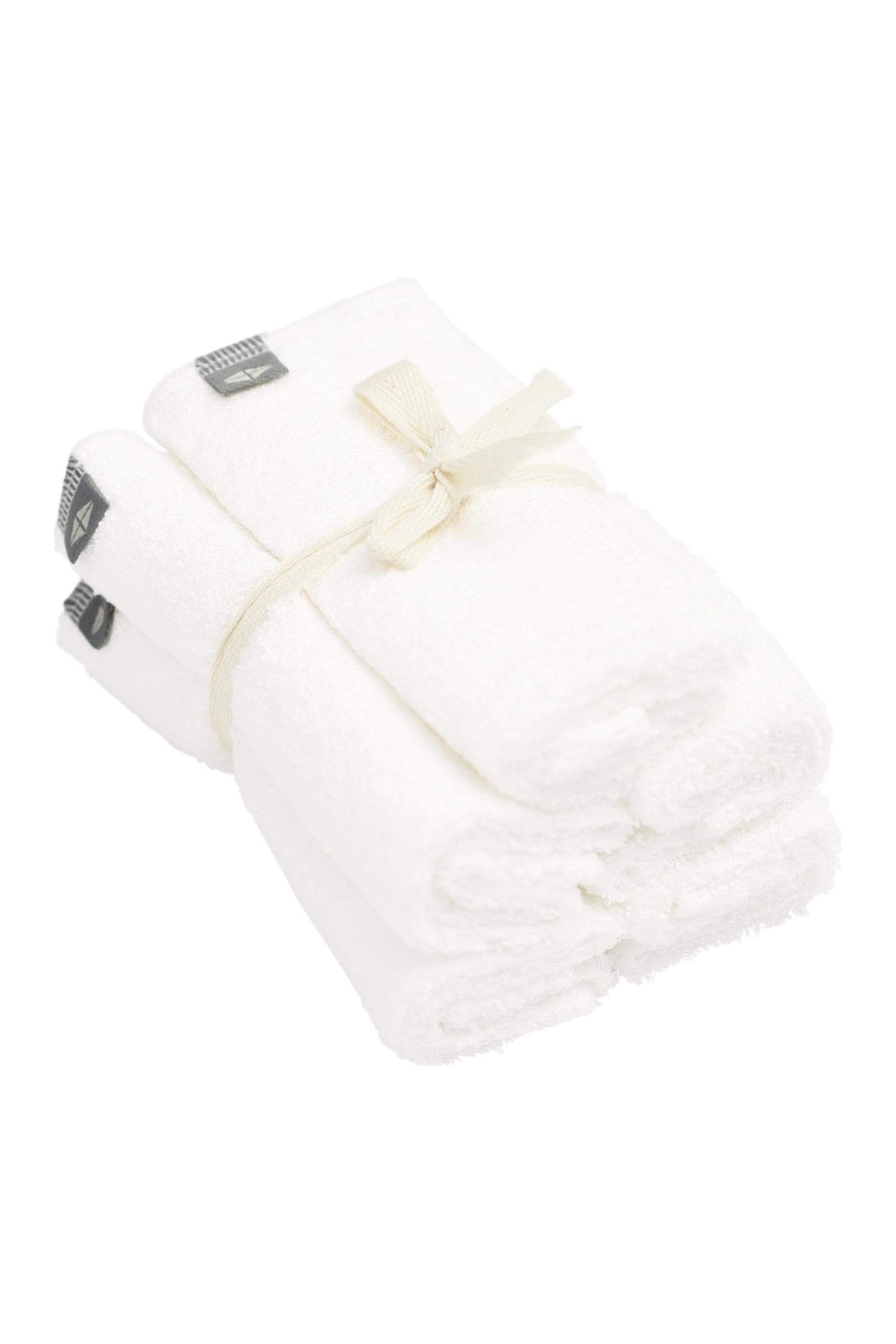 Terry Washcloth 5-Pack in Cloud