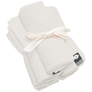 Terry Washcloth 5-Pack in Oat