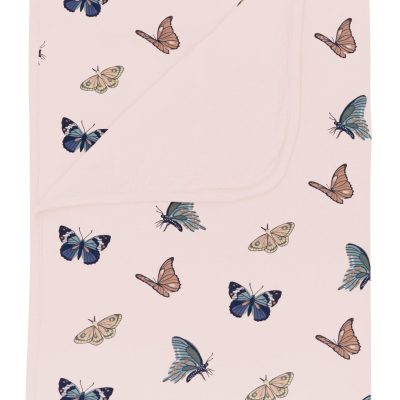 Toddler Blanket in Blush Butterfly 1.0