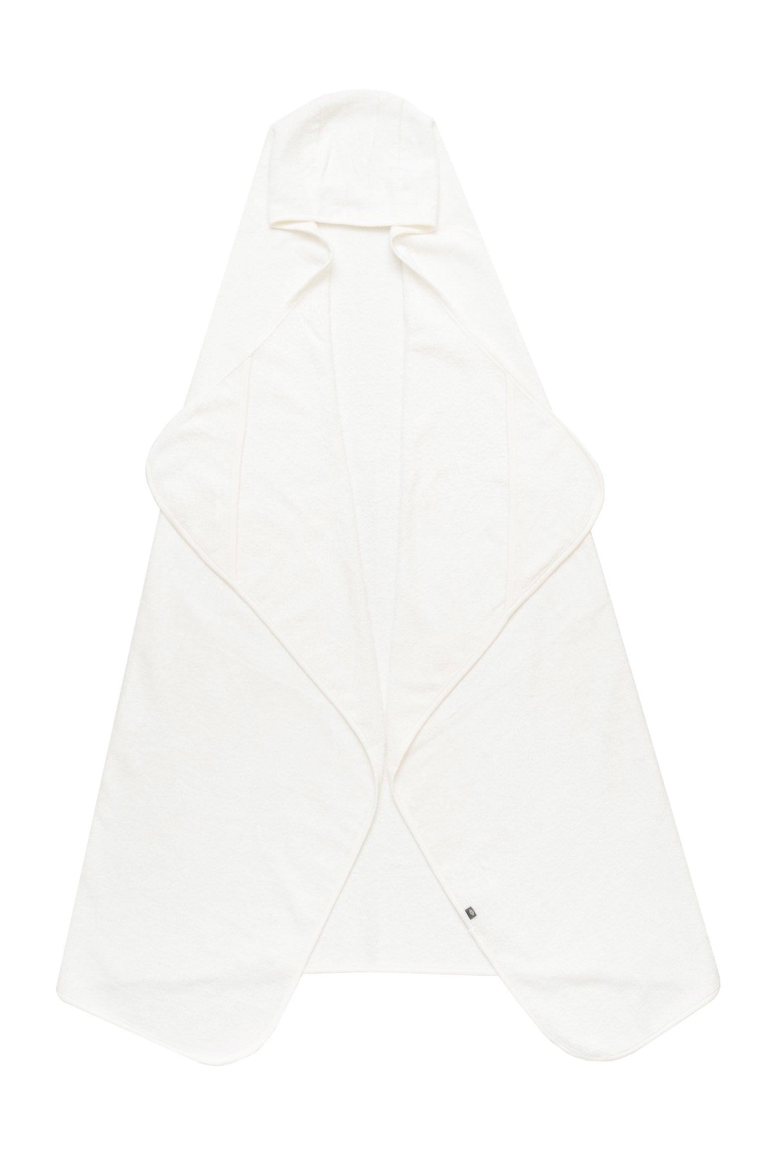 Toddler Hooded Bath Towel in Cloud - Image 2
