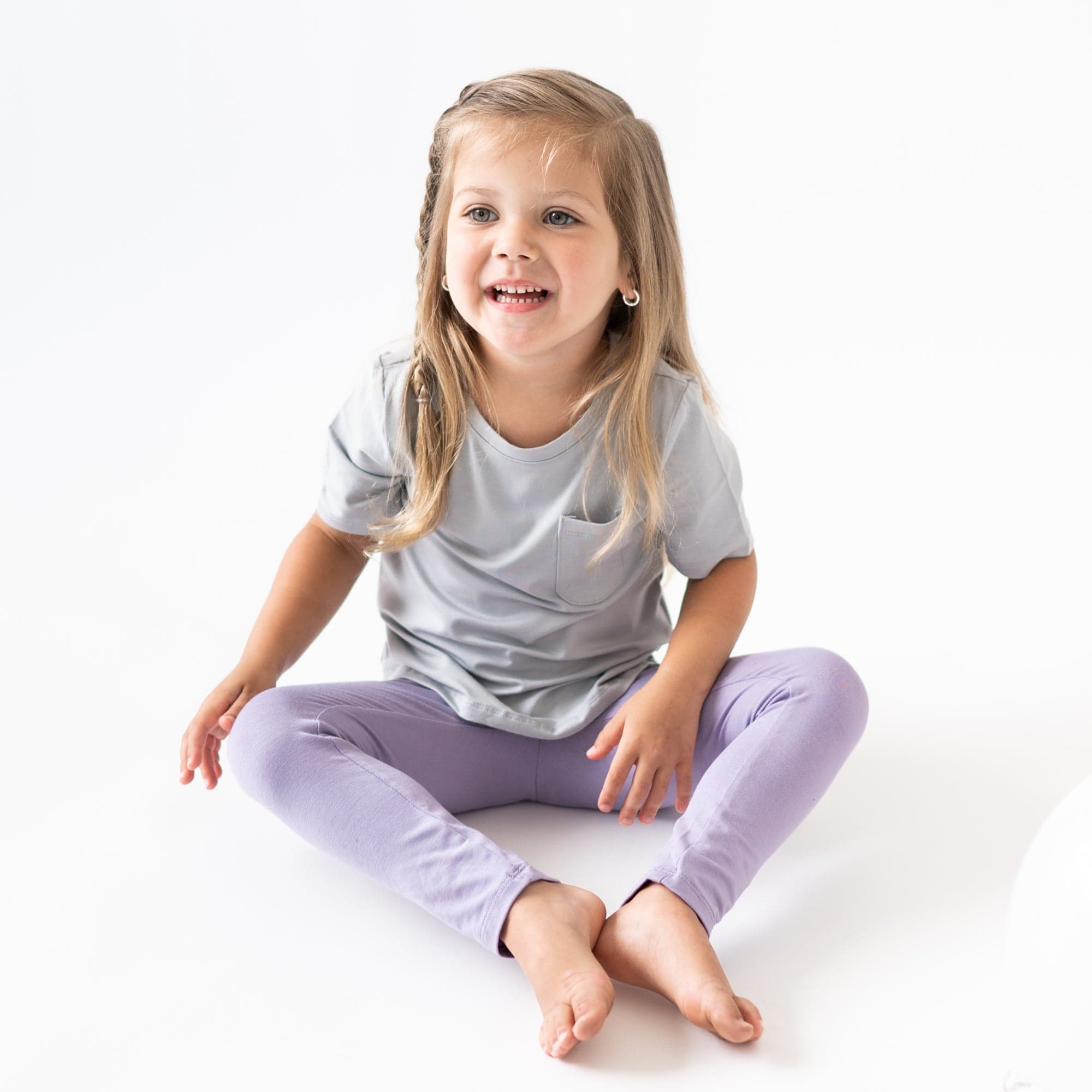 Toddler Leggings in Taro - Image 4