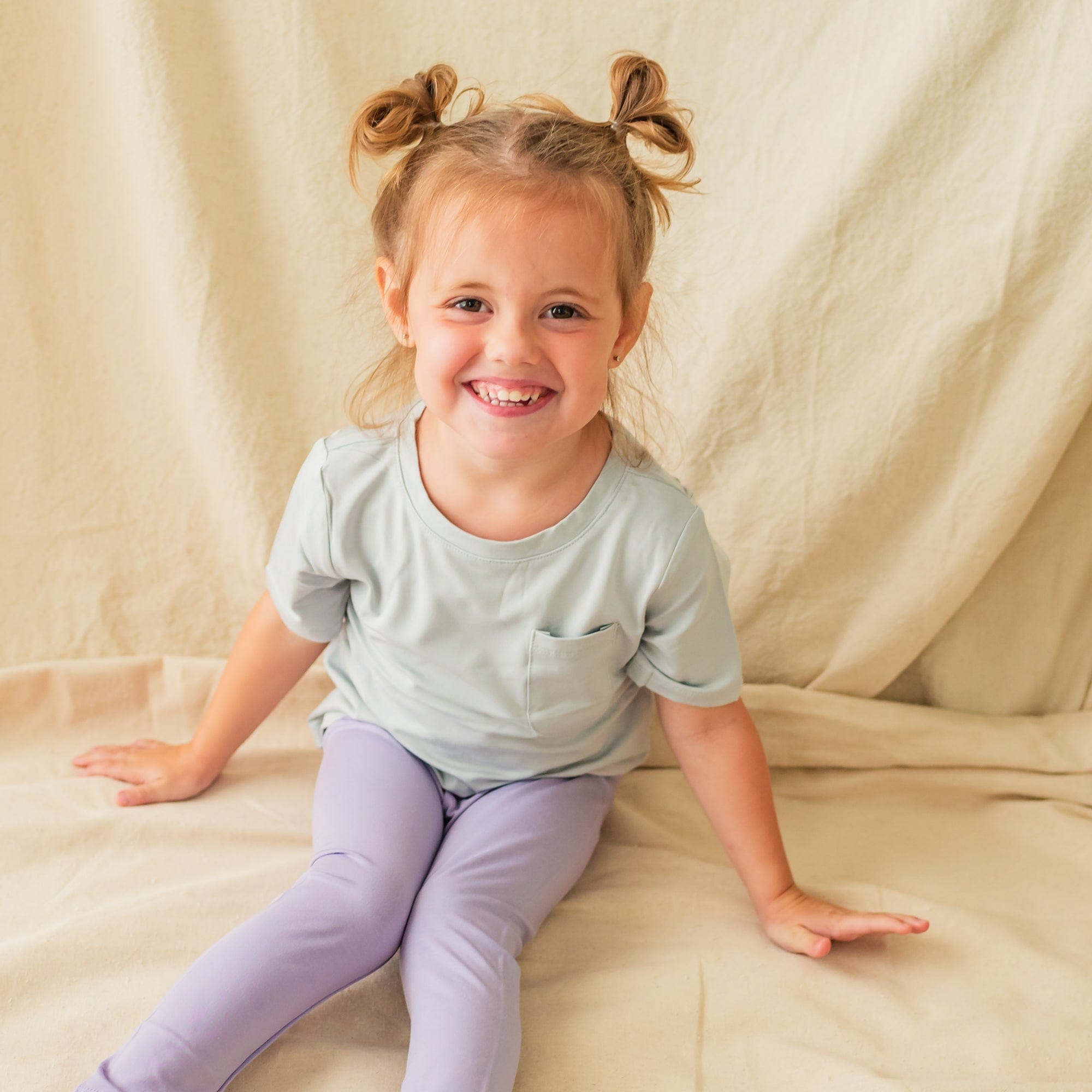 Toddler Leggings in Taro - Image 3
