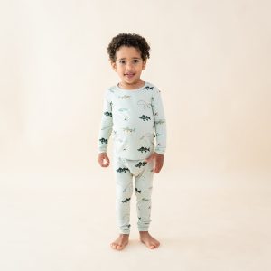 Long Sleeve Pajamas in Fishing